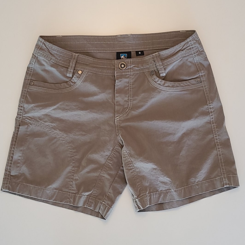 Kuhl khaki hiking shorts - size 8